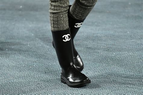 chanel snowboots|Chanel rain boots 2022.